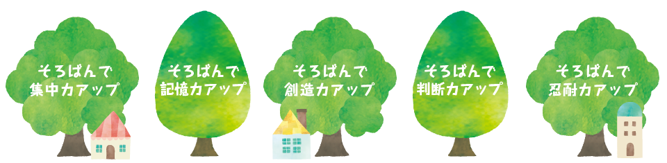 そろばんで集中力アップ